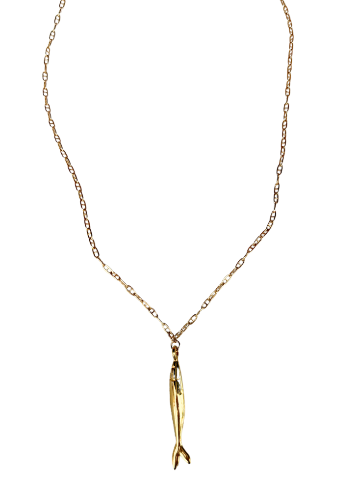 The Danae on Gold Pegasus Chain