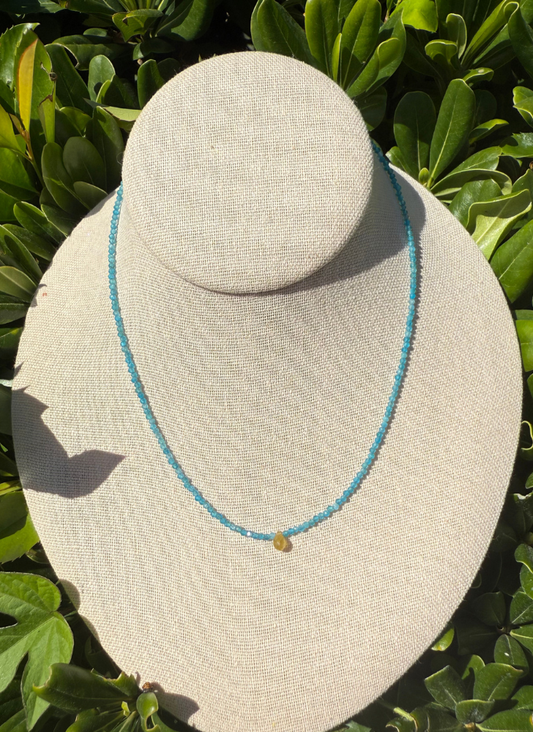 Apatite and Yellow Tourmaline