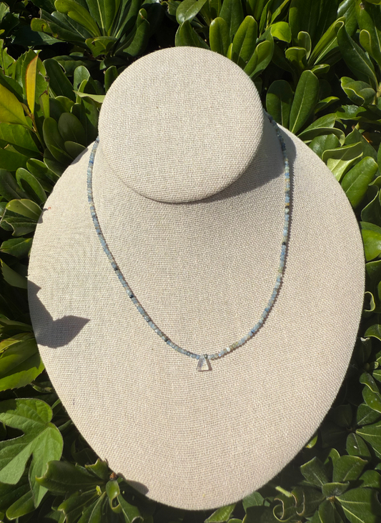 Moonstone Triangle & Kyanite