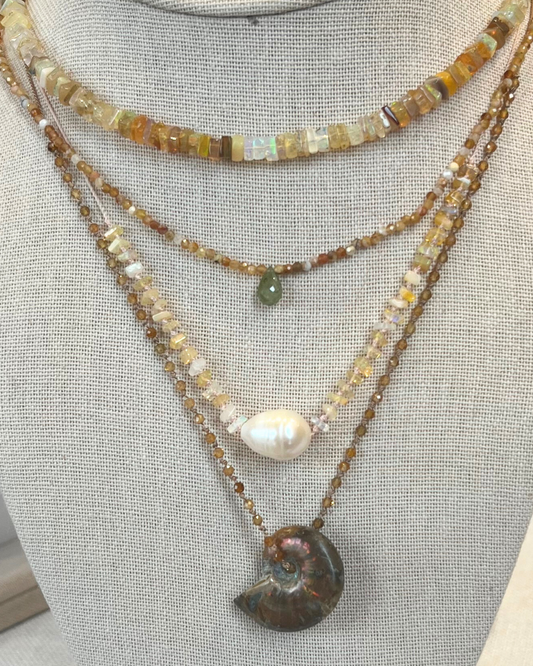 Ethiopian Opal Necklace