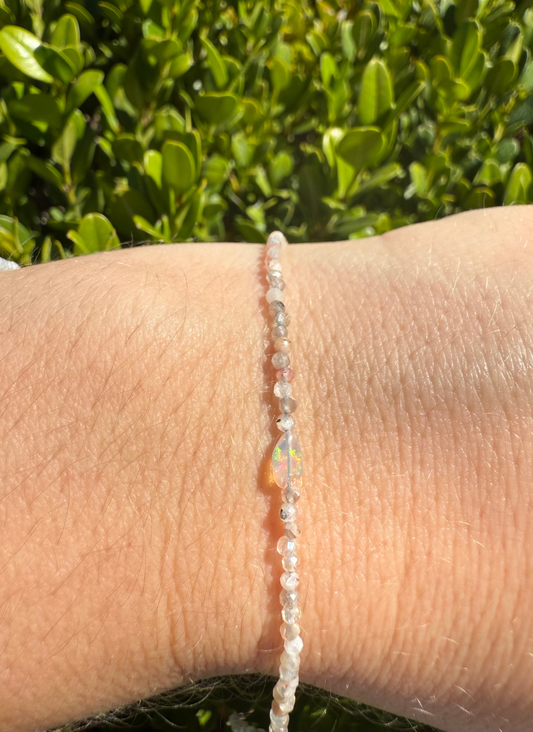 Opal and Moonstone Bracelet